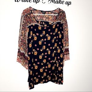 Angie Boho Patterned Dress